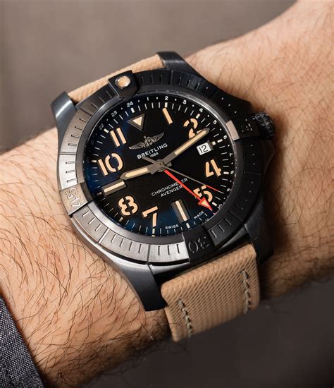 breitling avenger night mission gmt 45